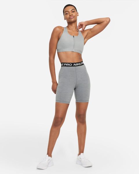 Спортивный топ женской Nike Women’S Medium-Support Padded Zip-Front Sports Bra (DD1205-073), M, WHS, 1-2 дня