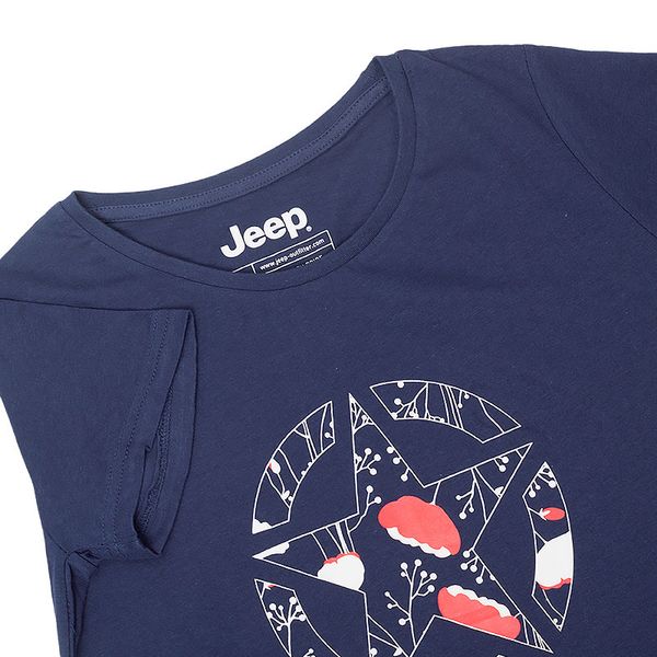 Футболка жіноча Jeep T-Shirt Star Botanical Print J22w (O102614-A184), S, WHS, 1-2 дні