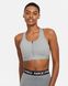 Фотография Спортивный топ женской Nike Women’S Medium-Support Padded Zip-Front Sports Bra (DD1205-073) 1 из 6 | SPORTKINGDOM