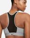 Фотография Спортивный топ женской Nike Women’S Medium-Support Padded Zip-Front Sports Bra (DD1205-073) 4 из 6 | SPORTKINGDOM