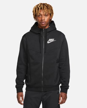 Кофта мужские Nike Sportswear Hybrid Full-Zip Fleece Hoodie (DO7228-010), L, WHS, < 10%, 1-2 дня