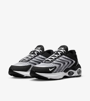 Кроссовки мужские Nike Air Max Tw 'Black And White' (DQ3984-001), 40.5, WHS, 1-2 дня