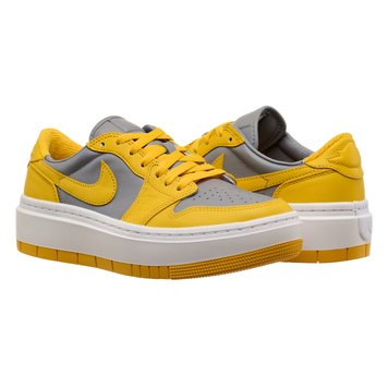 Кроссовки женские Jordan 1 Low Elevate Yellow Grey (DH7004-017), 36.5, WHS, 40% - 50%, 1-2 дня