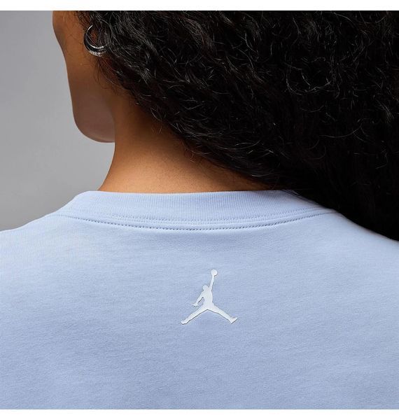 Футболка жіноча Jordan Jumpman Light Blue (HV0445-057), M, OFC, 1-2 дні