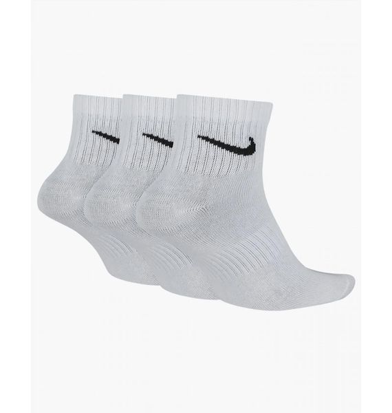 Носки Nike U Nk Everyday Ltwt Ankle 3Pr (SX7677-100), 34-38, OFC, 40% - 50%, 1-2 дня