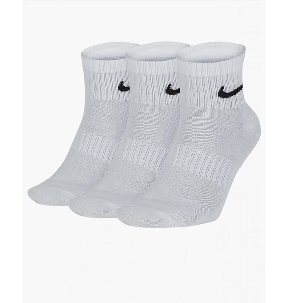 Носки Nike U Nk Everyday Ltwt Ankle 3Pr (SX7677-100), 34-38, OFC, 40% - 50%, 1-2 дня