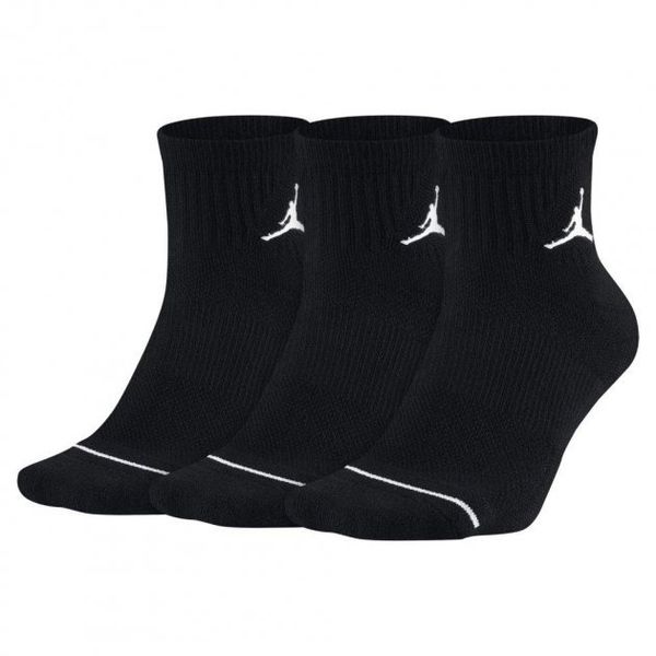 Шкарпетки Jordan Umpman Quarter Dri-Fit 3Ppk (DX9655-010), 38-42, WHS, 10% - 20%, 1-2 дні