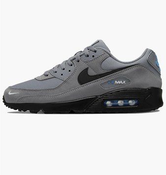 Кросівки чоловічі Nike Air Max 90 Grey/Black (DO6706-002), 41, OFC, 30% - 40%, 1-2 дні