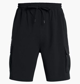 Шорти чоловічі Under Armour Vibe Woven Cargo Short Black (1386560-001), LG, OFC, < 10%, 1-2 дні