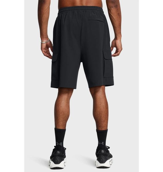 Шорти чоловічі Under Armour Vibe Woven Cargo Short Black (1386560-001), LG, OFC, < 10%, 1-2 дні