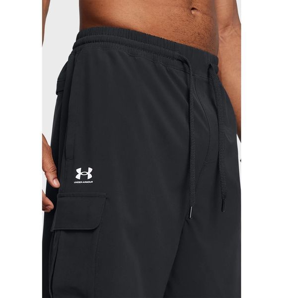 Шорти чоловічі Under Armour Vibe Woven Cargo Short Black (1386560-001), LG, OFC, < 10%, 1-2 дні
