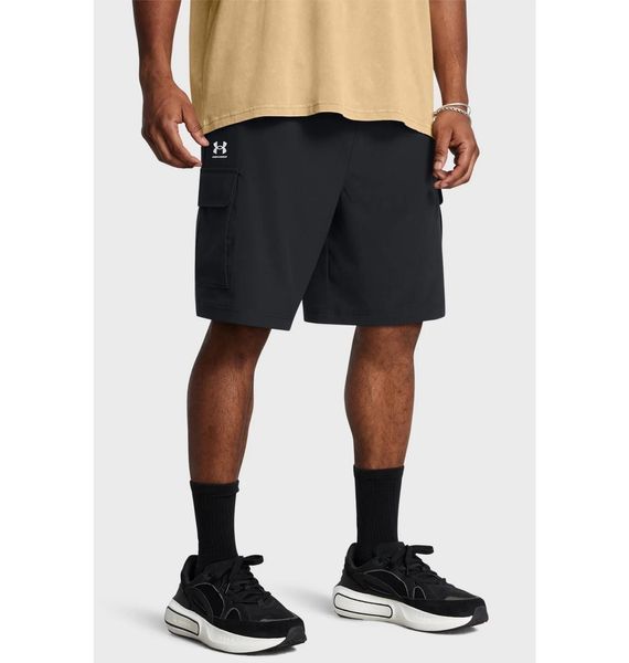 Шорти чоловічі Under Armour Vibe Woven Cargo Short Black (1386560-001), LG, OFC, < 10%, 1-2 дні