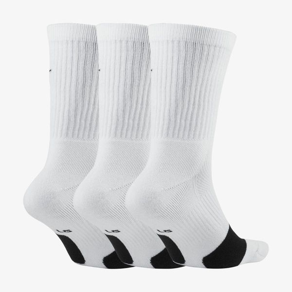 Шкарпетки Nike Crew Everyday Bball 3Pr (DA2123-100), 42-46, WHS, 20% - 30%, 1-2 дні