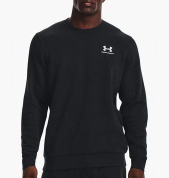 Кофта мужская Under Armour Ua Essential Fleece Crew (1374250-001), LG, OFC, 40% - 50%, 1-2 дня