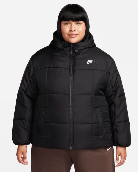 Куртка жіноча Nike Sportswear Essential Therma-Fit Puffer (Plus Size) (FB7674-010), 2XL, WHS, 40% - 50%, 1-2 дні