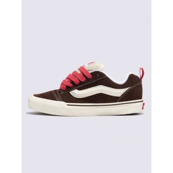 Кросівки жіночі Vans Knu Skool Brown/Pink/True White (VN0009QCBF21), 37, WHS, 10% - 20%, 1-2 дні