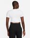 Фотографія Футболка жіноча Nike Essential Crop T-Shirt (FB2873-100) 3 з 4 | SPORTKINGDOM