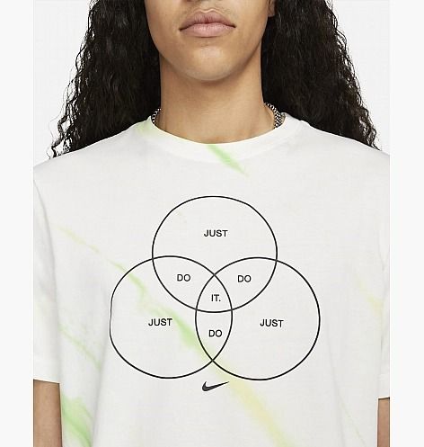 Футболка чоловіча Nike Tye Dye Shirt (DQ1076-100), M, WHS, 10% - 20%, 1-2 дні