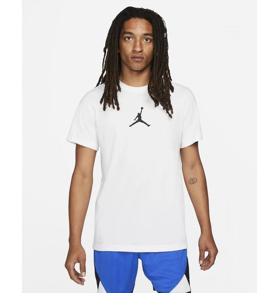 Футболка чоловіча Jordan Jumpman Air Dri-Fit Crew (CW5190-102), S, OFC, 40% - 50%, 1-2 дні