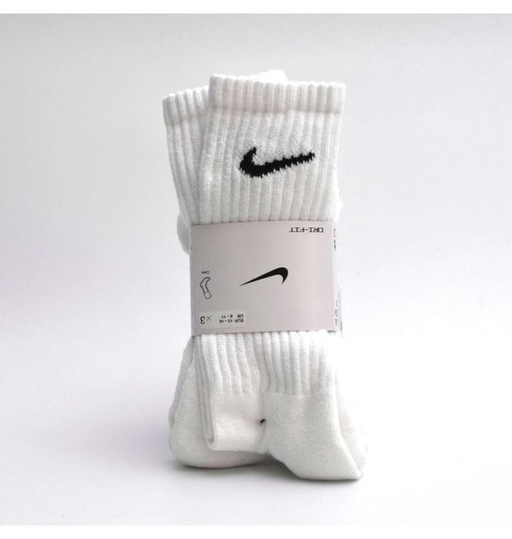 Носки Nike U Nk V Cush Crew - 3P Value (SX4508-101), 46-50, OFC, 30% - 40%, 1-2 дня