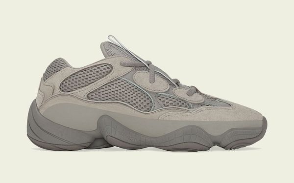 Кроссовки мужские Adidas Yeezy 500 Ash Grey (GX3607), 43 1/3, WHS, 1-2 дня