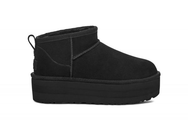 Ботинки женские Ugg Classic Ultra Mini Platform (1135092-BLK), 37, WHS, 1-2 дня