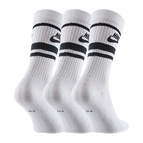 Шкарпетки Nike U Nk Nsw Everyday Essential Crew 3Pr - Stripes (CQ0301-103), 46-50, WHS, 1-2 дні