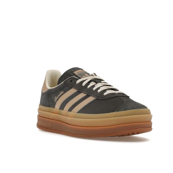 Кросівки жіночі Adidas Gazelle Bold Grey Magic Beige Gum (IE0428), 40.5, WHS, 10% - 20%, 1-2 дні