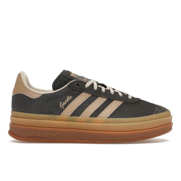 Кросівки жіночі Adidas Gazelle Bold Grey Magic Beige Gum (IE0428), 40.5, WHS, 10% - 20%, 1-2 дні