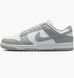 Фотография Кроссовки женские Nike Dunk Low Next Nature Light Smoke Grey (DD1873-113) 1 из 8 | SPORTKINGDOM