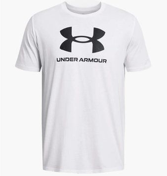Футболка чоловіча Under Armour Sportstyle Logo Tshirt (1382911-100), SM, OFC, > 50%, 1-2 дні