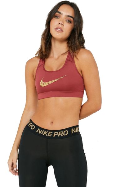 Спортивный топ женской Nike Vctry Comp Bra Mtllc Grx (BV4907-661), S, WHS, 1-2 дня