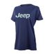 Фотография Футболка женская Jeep J Woman T-Shirt Oversize Striped Print Turn-Up Sleeve J22w (O102611-A184) 1 из 3 | SPORTKINGDOM