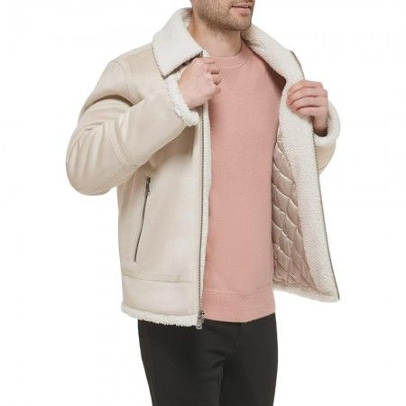 Куртка чоловіча Calvin Klein Faux Shearling Sherpa (CM092447), XL, WHS, 10% - 20%, 1-2 дні
