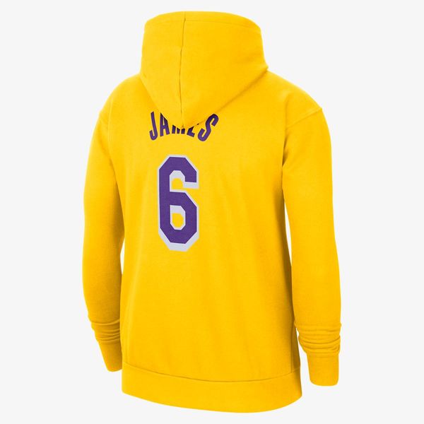 Кофта чоловічі Nike Los Angeles Lakers Fleece Essential Sweatshirt (DB1181-728), M, WHS, 1-2 дні