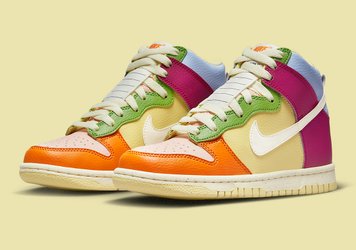 Кроссовки детские Nike Dunk High Features (DZ5638-500), 38, WHS, 1-2 дня