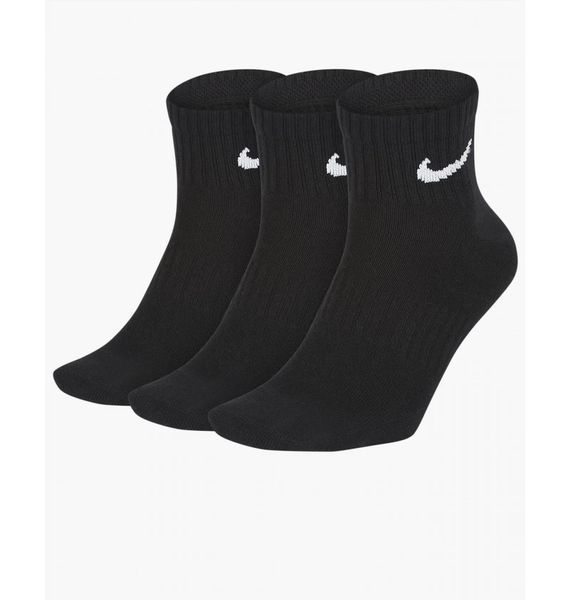 Шкарпетки Nike U Nk Everyday Ltwt Ankle 3Pr (SX7677-010), 34-38, OFC, 40% - 50%, 1-2 дні