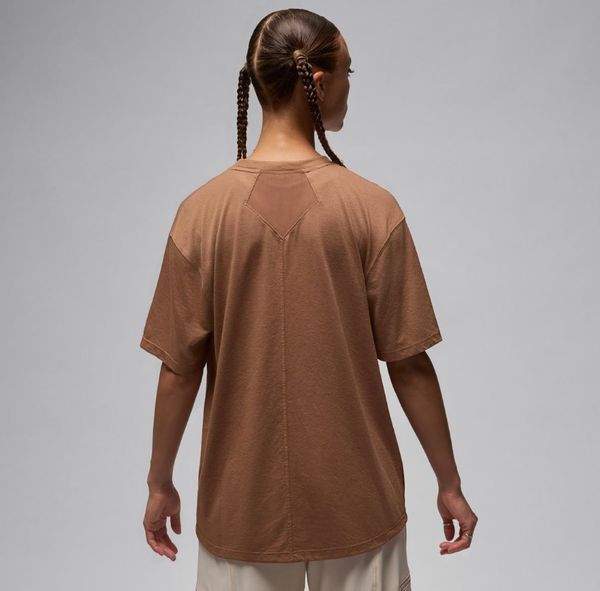 Футболка жіноча Jordan W Spt Diamond Ss (FN5116-223), XS, OFC, < 10%, 1-2 дні