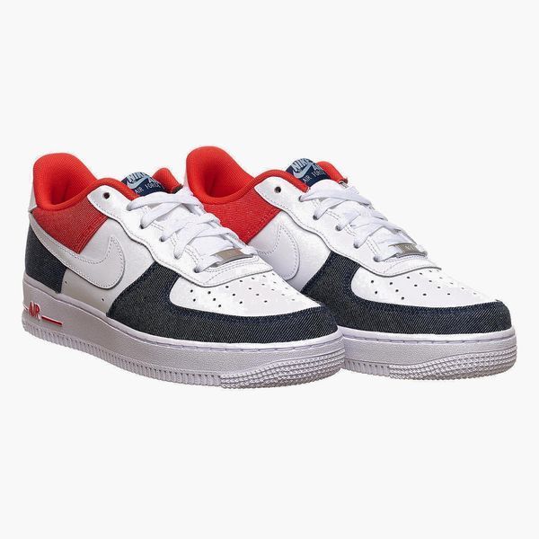 Кросівки жіночі Nike Air Force 1 Low Lv8 Usa (Gs) (DJ5180-100), 40, OFC, > 50%, 1-2 дні