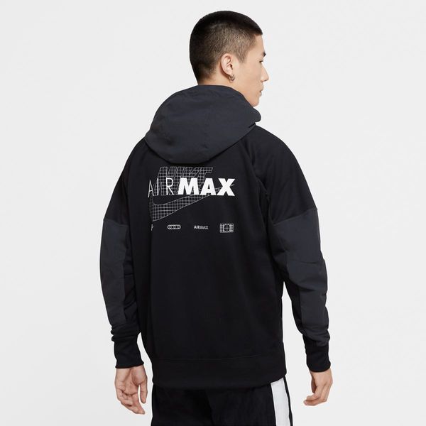 Бомбер чоловічий Nike M Nsw Air Max Pk Fz Hoodie (CW5387-010), XS, WHS, 10% - 20%, 1-2 дні