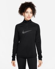 Кофта женские Nike Dri-Fit Swoosh 1/4-Zip Running Top (FB4687-010), L, WHS, 40% - 50%, 1-2 дня