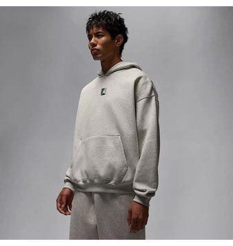 Кофта чоловіча Jordan Brooklyn Fleece Sweatshirt Gray (HV0544-050), L, OFC, 1-2 дні