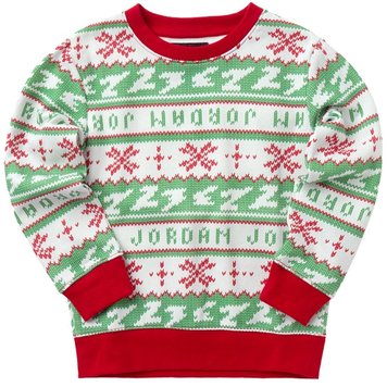 Свитер детской Jordan Jumpman Holiday Crew (85A153-R78), XS (122-128), WHS, 10% - 20%, 1-2 дня