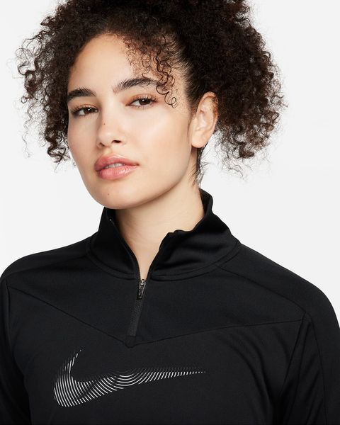 Кофта женские Nike Dri-Fit Swoosh 1/4-Zip Running Top (FB4687-010), L, WHS, 40% - 50%, 1-2 дня