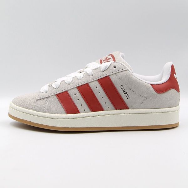 Кроссовки женские Adidas Campus 00S Crystal White Better Scarlet (GY0037), 36.5, WHS, 1-2 дня