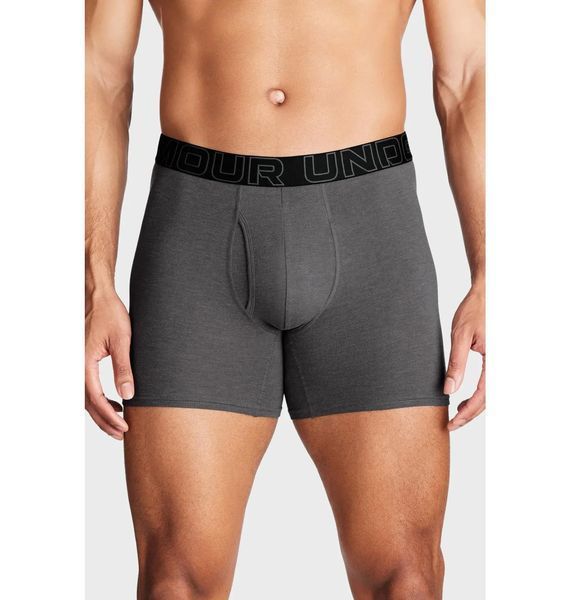 Труси-боксерки чоловічі Under Armour Ua Performance Cotton - Solid 6 3Pk (1383889-025), LG, OFC, 10% - 20%, 1-2 дні