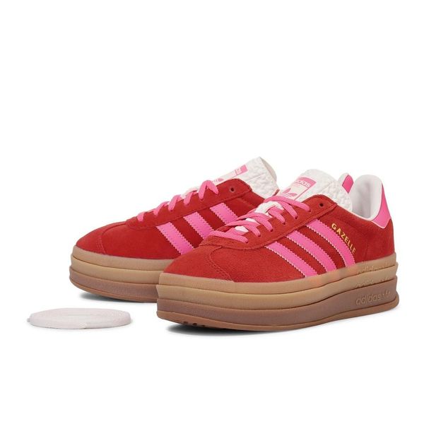 Кроссовки женские Adidas Gazelle Bold Collegiate Red Lucid Pink (IH7496), 39, WHS, 10% - 20%, 1-2 дня