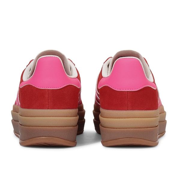 Кросівки жіночі Adidas Gazelle Bold Collegiate Red Lucid Pink (IH7496), 36.5, WHS, 1-2 дні