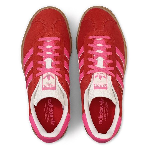 Кроссовки женские Adidas Gazelle Bold Collegiate Red Lucid Pink (IH7496), 39, WHS, 10% - 20%, 1-2 дня