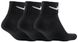 Фотографія Шкарпетки Nike 3Ppk Value Cotton Quarter (SX4926-001) 2 з 2 | SPORTKINGDOM